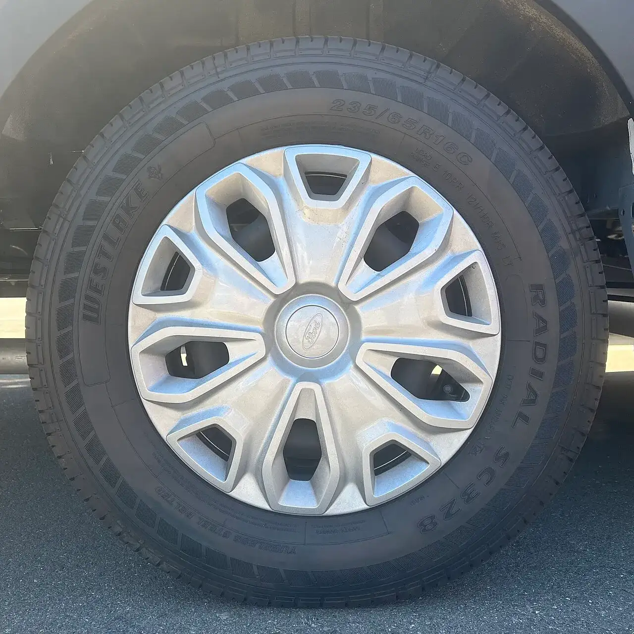 Westlake Radial SC328 tyre on a Ford wheel